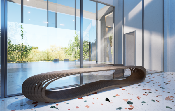 torpedo bench contemporary design