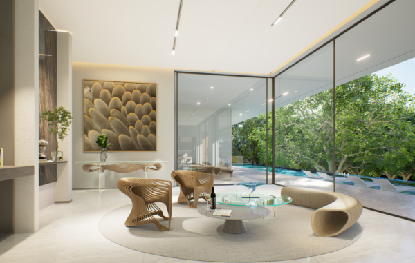 Boomerang (bench) contemporary design